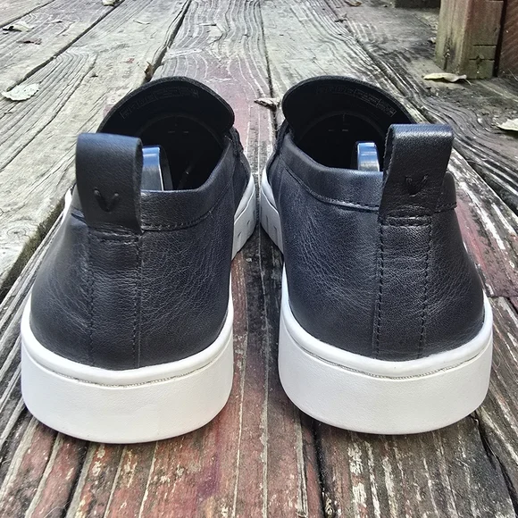 Vionic Womens Uptown Black Leather Loafer, Slip-on, Sz 10 Wide - Picture 9 of 12